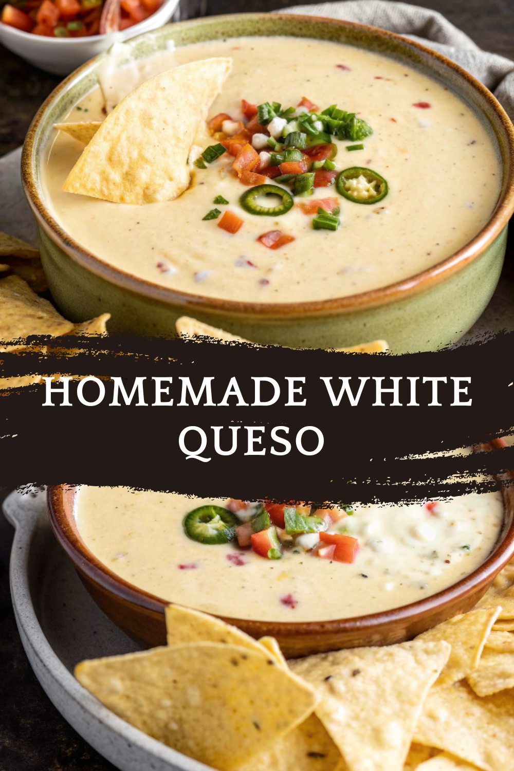 Homemade White Queso – Creamy, Smooth & Perfect for Game Day