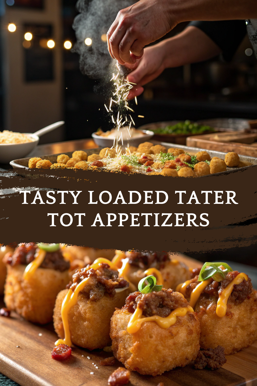 Tasty Loaded Tater Tot Appetizers – Crispy, Cheesy, Crowd-Pleasers