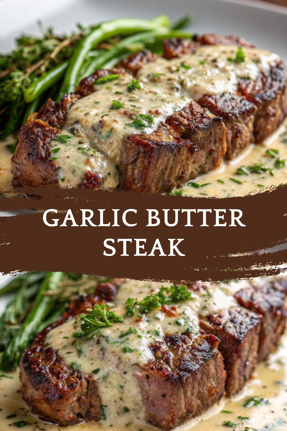 Garlic Butter Steak with Parmesan Cream Sauce – Easy Restaurant-Style Dinner at Home