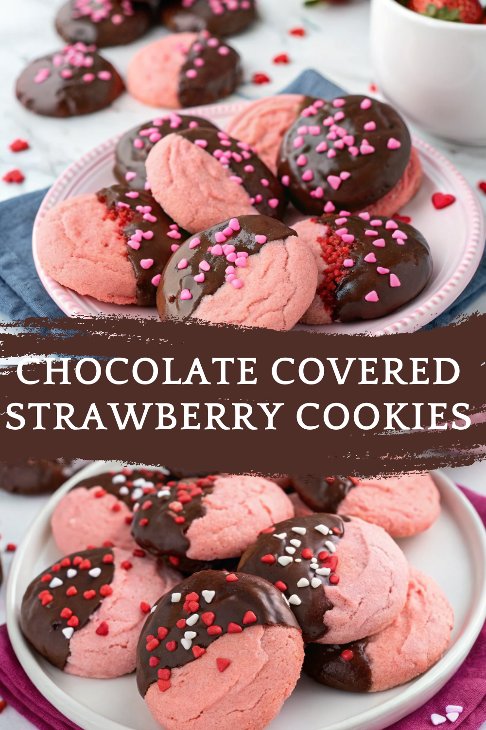 Chocolate Covered Strawberry Cookies – The Ultimate Valentine’s Day Treat