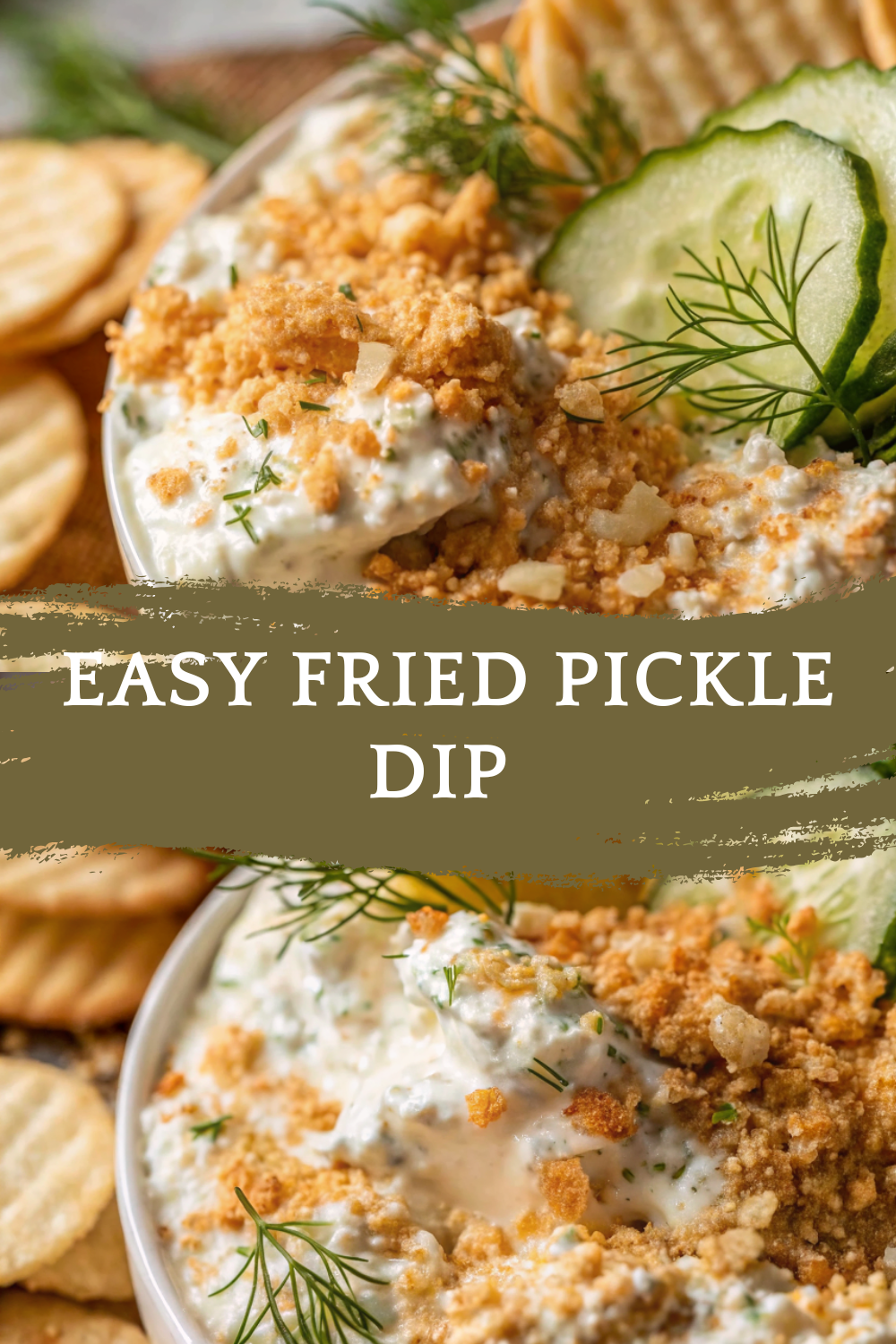 Easy Fried Pickle Dip – Creamy, Tangy, and Crowd-Pleasing (Dairy-Free Option Included)