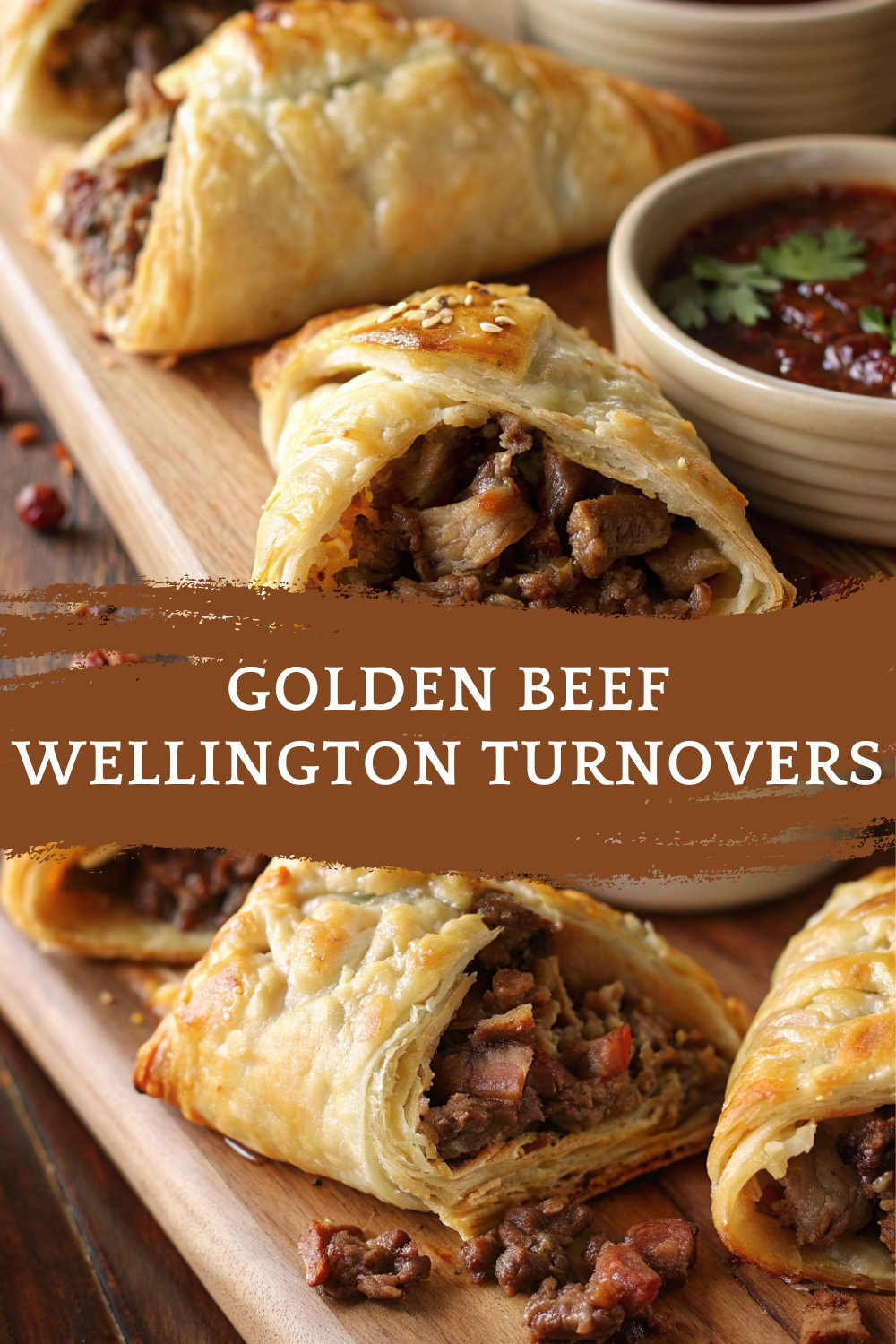 Golden Beef Wellington Turnovers – Crispy, Savory & Perfectly Handheld