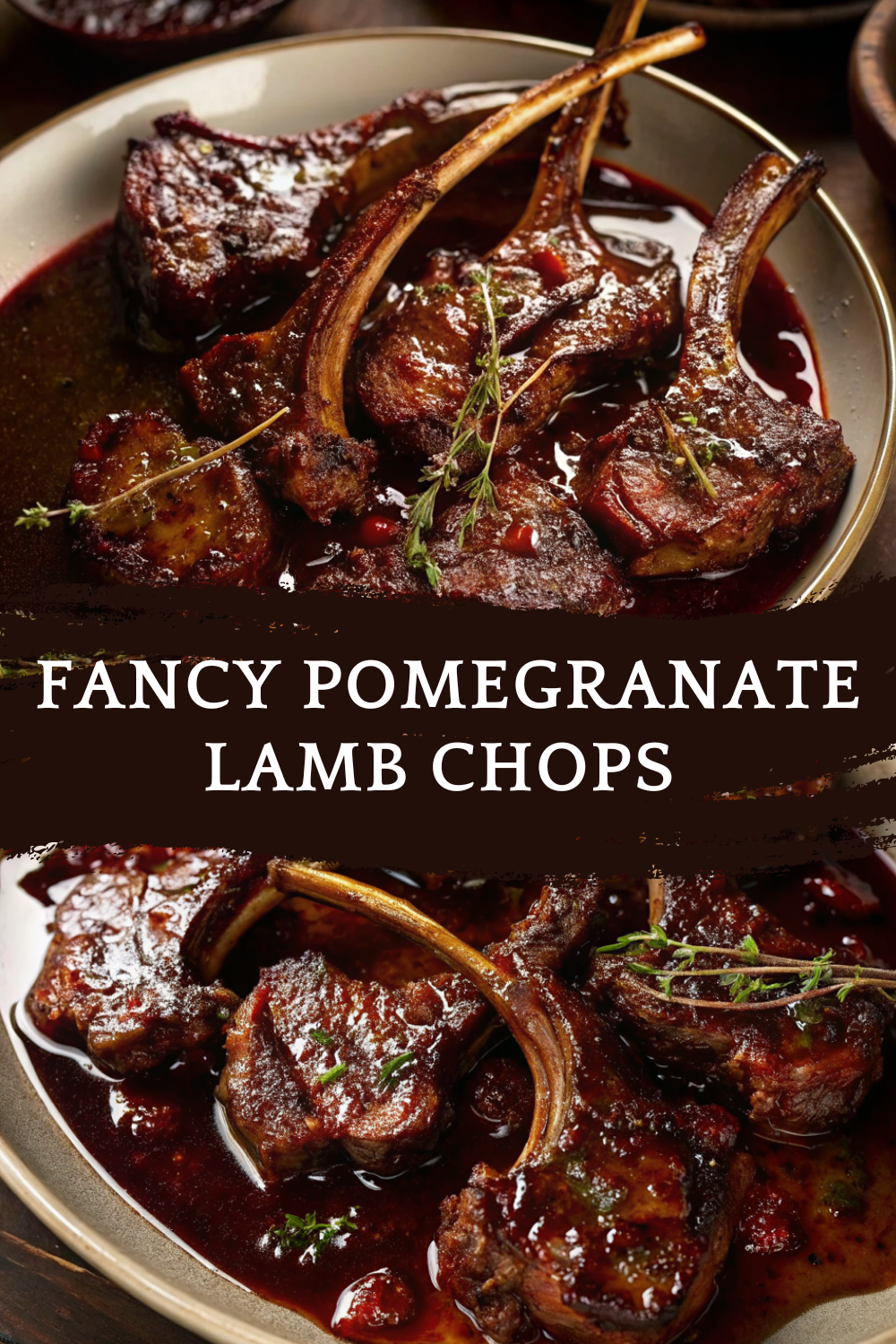 Fancy Pomegranate Lamb Chops – Elegant, Juicy & Restaurant-Worthy