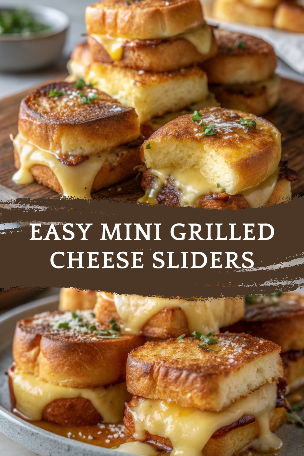 Easy Mini Grilled Cheese Sliders on Hawaiian Rolls – Buttery, Cheesy & Crowd-Pleasing