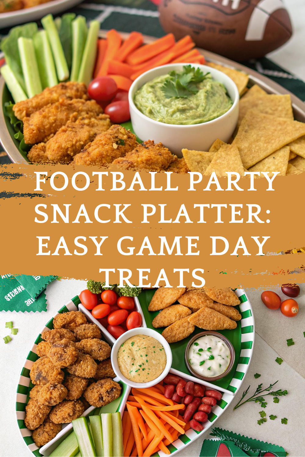 Ultimate Football Party Snack Platter: Easy Game Day Treats