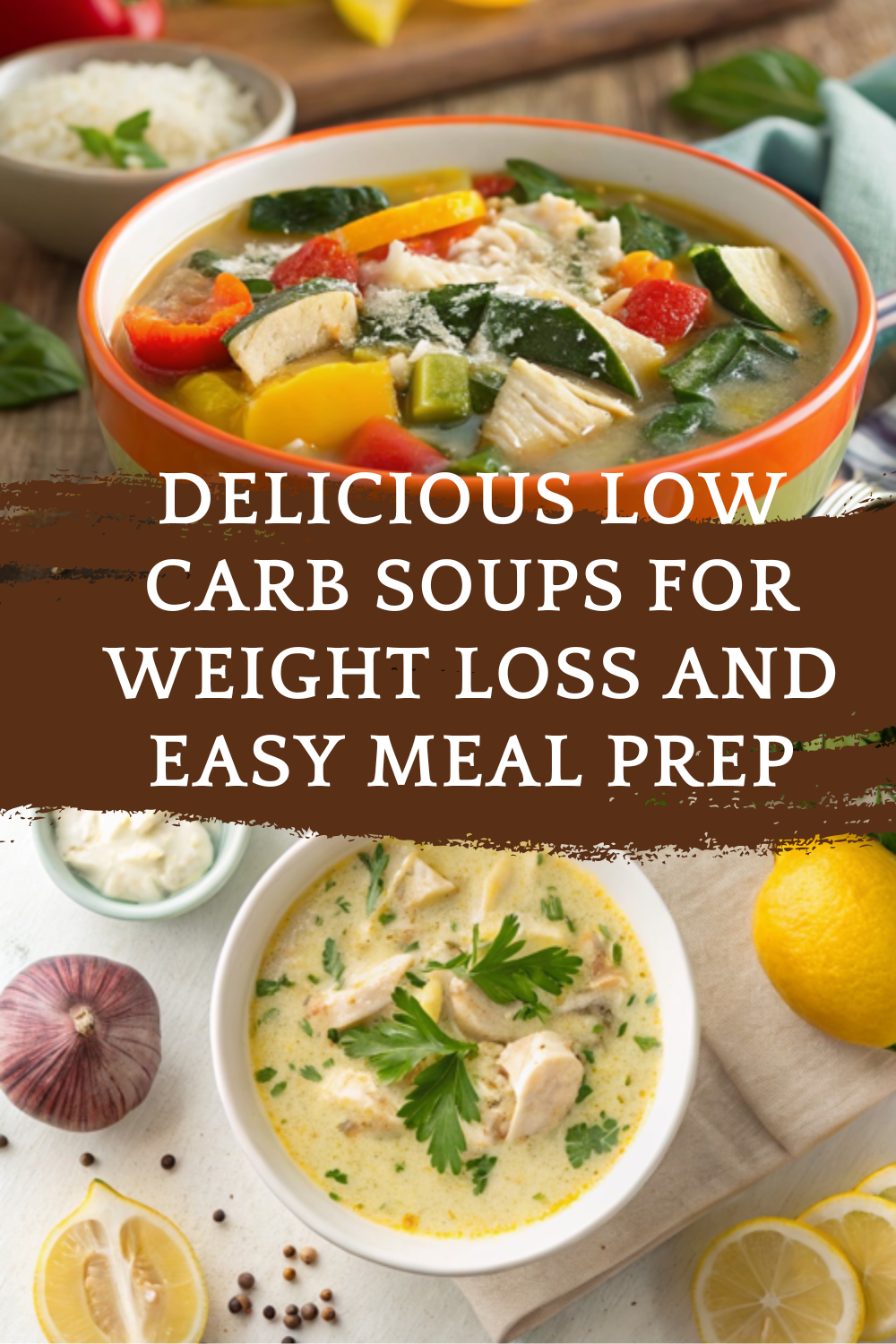 Delicious Low Carb Soups for Weight Loss and Easy Meal Prep