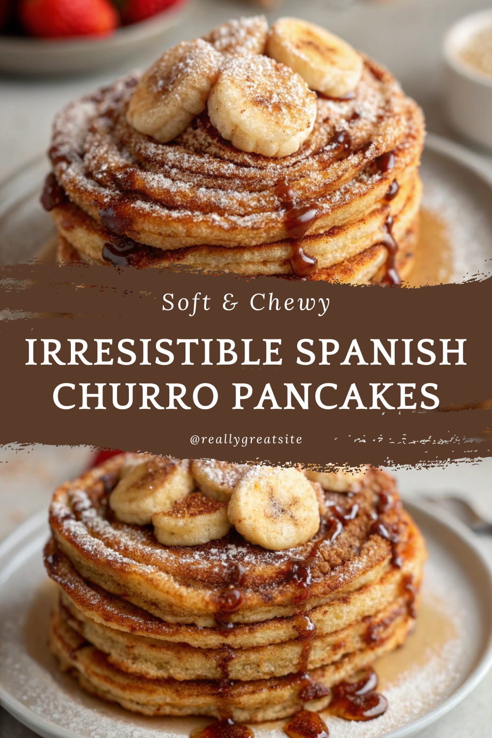 Irresistible Spanish Churro Pancakes – Easy Cinnamon Breakfast Recipe