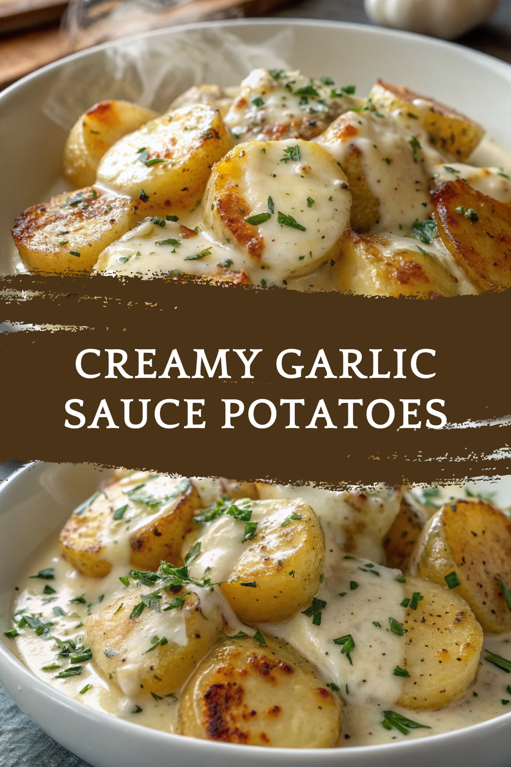 Creamy Garlic Sauce Potatoes – A Delicious Side for Every Meal